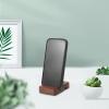 WOONEKY Cute Cell Phone Holder for Desk Wooden Stand Multifunctional Mobile Phone Holder Office Decor view 4