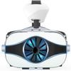 Virtual Reality Glasses, 3D Gaming Glasses Headset All-in-one Headset Goggles, Game VR Virtual Reality Glasses with Fan, Compatible with 4.0-6.33 Inch Mobile Phones Perfect gift view 3
