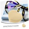 WOFASHPURET Heart-Shaped Macaron Screen Cleaner Pendant Multi-use Phone Eyeglass Cleaner Dust Fingerprint Remover for Screens Lenses and Cameras Convenient Hanging Design view 2