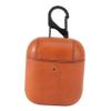 Angoily Pu Leather Earphone Case Portable Protector Cover for Wireless Earbuds Shockproof Organizer with Precise Cut for Charging Light view 1