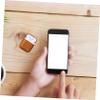 Angoily Pu Leather Earphone Case Portable Protector Cover for Wireless Earbuds Shockproof Organizer with Precise Cut for Charging Light view 3