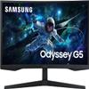 Samsung G55C 32-in Odyssey Curved Gaming Computer LED Monitor - LS32CG552ENXZA view 1