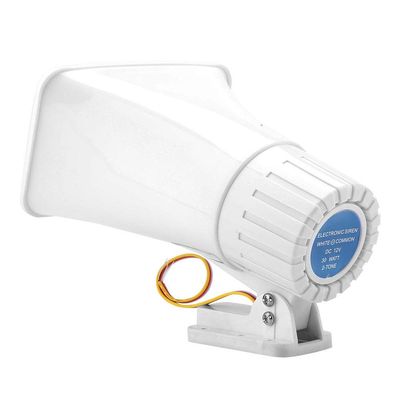 Yctze High 150 DB DC 12V Dual Wired Horn Siren, Burglar Alarm System for Home Security, Outdoor Warning Althorn