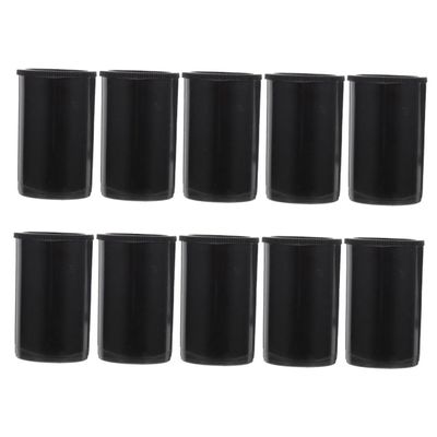 WOONEKY 10pcs Film Canisters Lids Plastic Film Roll Canister Holder for Camera Sturdy and Portable