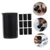 WOONEKY 10pcs Film Canisters Lids Plastic Film Roll Canister Holder for Camera Sturdy and Portable view 2