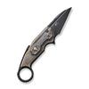 WE Maciej Torb WE22021-2 Bronze Titanium Handle with Rose Carbon Fiber Inlay view 2