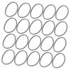 DirectNine Basics 20Pcs Replacement Rubber Belts for Cassette Players and Recorders Cassette Tape Player Belts for Audio Equipment Maintenance view 1