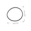 DirectNine Basics 20Pcs Replacement Rubber Belts for Cassette Players and Recorders Cassette Tape Player Belts for Audio Equipment Maintenance view 4