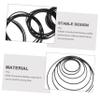 DirectNine Basics 50pcs Recorder Belts for Repair Tape Recorder Belts Compatible Cassette Players DVD Drives and Repeater Machines view 2