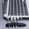 RIP-TIE 3/4" x 2" EconoCatch Cable Tie Organizes Cables and Cords Against Smooth Surfaces 5 Pack view 1