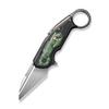WE Maciej Torb WE22021-4 Black Titanium Handle with Jungle Wear Fat Carbon Fiber Inlay view 1