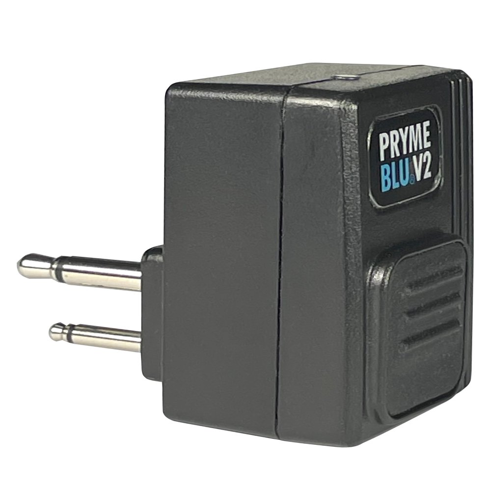 5 Pack of PRYMEBLU BT-503-V2 Bluetooth Wireless PTT Button and Headset Adapter V2 - Fits: Motorola Two-Pin Radios Including Digital Models.