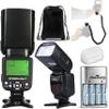 CO-613C E-TTL Speedlite for Canon EOS-Fully Automatic Flash Bounce,Swivel, Zoom Head for Rebel T5, T6, T7, T100, 2000D, 4000D, 3000D Effective up to 90ft, Built in Diffuser for No Red Eyes, Slave Mode view 1