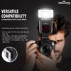 CO-613C E-TTL Speedlite for Canon EOS-Fully Automatic Flash Bounce,Swivel, Zoom Head for Rebel T5, T6, T7, T100, 2000D, 4000D, 3000D Effective up to 90ft, Built in Diffuser for No Red Eyes, Slave Mode view 2