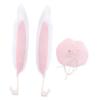 Mobestech Car Decorations for Christmas Rabbit Ears Car Decor Set Reindeer Antlers and Nose view 1