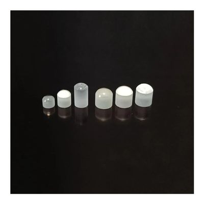 ZTBH Microscope Accessories Kit 1500pcs Projection Stone Optical Convex Lens Round Cylindrical Lens DIY Projection Necklace Accessories Microscope Slides (Size : Blank chip)