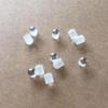 ZTBH Microscope Accessories Kit 1500pcs Projection Stone Optical Convex Lens Round Cylindrical Lens DIY Projection Necklace Accessories Microscope Slides (Size : Blank chip) view 3