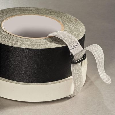 RIP-TIE 3/4" x 18" EconoCinch Cable Tie Bundle Cables or Strap Equipment to Desks or Carts 5 Pack Brown