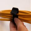 RIP-TIE 1" x 11" EconoWrap Cable Tie Great for Controlling Cables and Cords 5 Pack Brown view 3