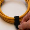 RIP-TIE 1" x 11" EconoWrap Cable Tie Great for Controlling Cables and Cords 5 Pack Brown view 4