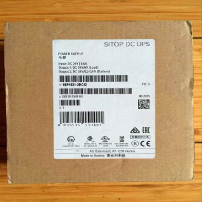 6EP1931-2DC42 Module 24 V USC DC /6 A Uninterrupted Power Supply 6EP1 931-2DC42 Power Supply Module