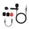 Angoily Clip Omnidirectional Lavalier Mic Cable for Audio Recording Phones Computers Portable Interview Microphone view 1