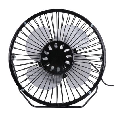 PRETYZOOM Portable Mini Usb Desk Fan Quiet Desktop Cooling Fan Rotating for Home Office Usb Rechargeable Design Strong Airflow Adorable Decoration for Summer Use
