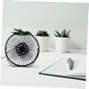 PRETYZOOM Portable Mini Usb Desk Fan Quiet Desktop Cooling Fan Rotating for Home Office Usb Rechargeable Design Strong Airflow Adorable Decoration for Summer Use view 2