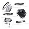 PRETYZOOM Portable Mini Usb Desk Fan Quiet Desktop Cooling Fan Rotating for Home Office Usb Rechargeable Design Strong Airflow Adorable Decoration for Summer Use view 3