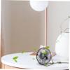 PRETYZOOM Portable Mini Usb Desk Fan Quiet Desktop Cooling Fan Rotating for Home Office Usb Rechargeable Design Strong Airflow Adorable Decoration for Summer Use view 4