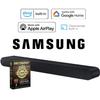 Samsung HW-S60D S-Series 5.0ch. Wireless Dolby Atmos Soundbar w/Q-Symphony (2024) Bundle with Deco Gear 4K HDMI 2.0 Cable x2 & CPS Exclusive 26 Month Protection Pack Bundle (BEACH-CPS-26500) view 4