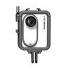 Rszfnjxry Aluminum Frame Cage with Lens Silicone Corver Case and Screen Protector for Insta360 GO 3,Metal Protective Durable Housing Case with Cold Shoe Mount (Model Number 1) view 2