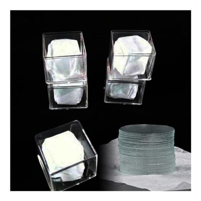 JOEBO Microscope Kit Microscope Glass Slides 12mm 13mm 14mm 15mm 16mm 18mm 19mm 20mm Diameter Round Microscope Glass Cover Slides 100pcs/Box Microscope Lens Adapters (Color : 12mm)