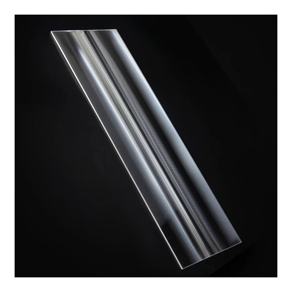 ZTBH Microscope Accessories Kit 300X100mm Optical Linear Fresnel Lens PMMA Focal Length 300mm 100mm 120mm Projector Plane Magnifier Solar Energy Concentrator Microscope Slides (Color : 300x100mmF40)