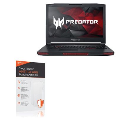 BoxWave Screen Protector Compatible with Acer Predator 17 X (GX-792) - ClearTouch Anti-Glare ToughShield 9H (2-Pack), Anti-Glare 9H Tough Flexible Film Screen Protector