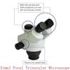 ZTBH Microscope Accessories Kit Simul Focal Trinocular Microscope Head for Stereo Zoom Microscopio Soldering Phone Repair 30MM Eyepiece Tube Microscope Slides view 2