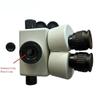 ZTBH Microscope Accessories Kit Simul Focal Trinocular Microscope Head for Stereo Zoom Microscopio Soldering Phone Repair 30MM Eyepiece Tube Microscope Slides view 3