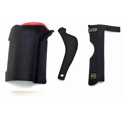 Shenligod for Nikon D750 Camera Shell Side Thumb Rubber Hand Grip Cover with Digital Camera Body Rubber Shell Repair Replacement Parts