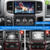 Car Stereo for Dodge RAM 1500 2500 3500 2013 2014 2015 2016 2017 2018 with Wireless CarPlay and Android Auto,9'' Android 13 Touch Screen Radio Replacement,2G Ram 32G ROM(Only fit Manual AC) view 2