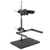 JOEBO Microscope Kit Adjustable Microscope Stand Soldering LED Light Illumination Holder Industrial Video Camera Bracket Microscope Lens Adapters (Color : B) view 1