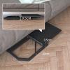 ZHIQISHI Lap Desk, Overbed Table Height Adjustable Bedside Table Sofa Side End Table, Folding Laptop Table Liftable Table Gaming Computer Desk Stand Tray Outdoor Portable Table view 4