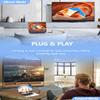 AIMIBO Wireless 2 Transmitters and HDMI Receiver 4K, Foldable Antenna, 5.8G & 2.4G Wireless HDMI Extender, Plug and Play, for Laptop, Camera, TV Box, 165FT/50M view 3
