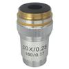 JOEBO Microscope Kit 4X 10X 20X 40X 60X 100X Achromatic Objective Lens 195 Mm Microscope Lens Adapters (Color : 10X) view 1