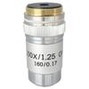 JOEBO Microscope Kit 4X 10X 20X 40X 60X 100X Achromatic Objective Lens 195 Mm Microscope Lens Adapters (Color : 100X) view 1