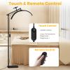 LASTAR LED Lash Light for Eyelash Tech  Half Moon Floor Lamp with Adjustable Brightness, Warm-to-Cool Lighting & Built-in Phone Holder  Ideal for Tattoo Artists, Estheticians & Lash Experts view 4