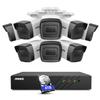 ANNKE 8 Channel 5MP PoE Security Camera System 4TB, 8 x Outdoor Commercial PoE IP Cameras with One-Way Audio, H.265+ 8MP NVR, Smart Playback, 100ft EXIR Night Vision, IP67 Waterproof, Motion Detection view 1