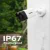 ANNKE 8 Channel 5MP PoE Security Camera System 4TB, 8 x Outdoor Commercial PoE IP Cameras with One-Way Audio, H.265+ 8MP NVR, Smart Playback, 100ft EXIR Night Vision, IP67 Waterproof, Motion Detection view 4