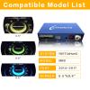 Carplay Wireless Decoder for BMW Mini 2014-2017 Year Car, Android Auto Retrofit Kit for BMW NBT System, Support Wireless Android Auto, YouTube,Mirrorlink, Reverse Camera view 2