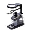 Joebo Microscope Kit 3X 25X 4.5X Metal Desktop Table Light Microscope Lens Adapters (Color : Black) view 1
