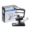 Joebo Microscope Kit 3X 25X 4.5X Metal Desktop Table Light Microscope Lens Adapters (Color : Black) view 3